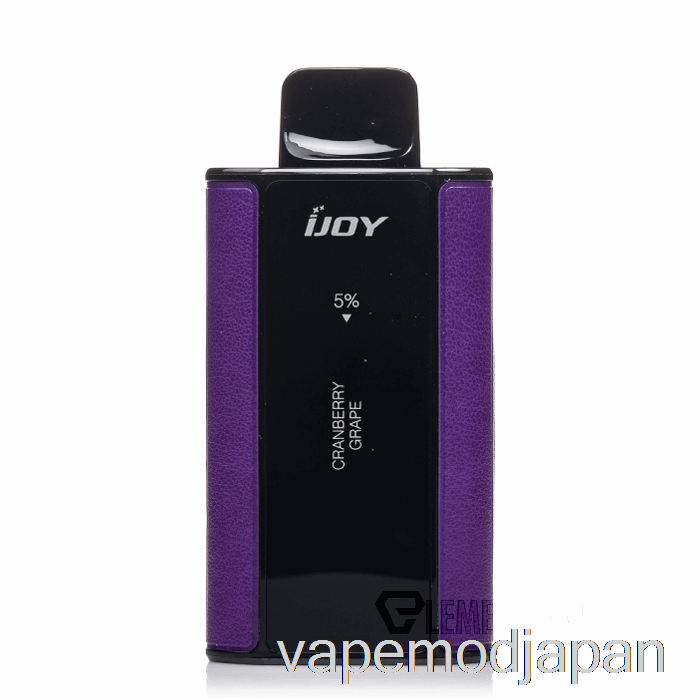 Vape Japan Ijoy キャプテン 10000 使い捨て クランベリー グレープ